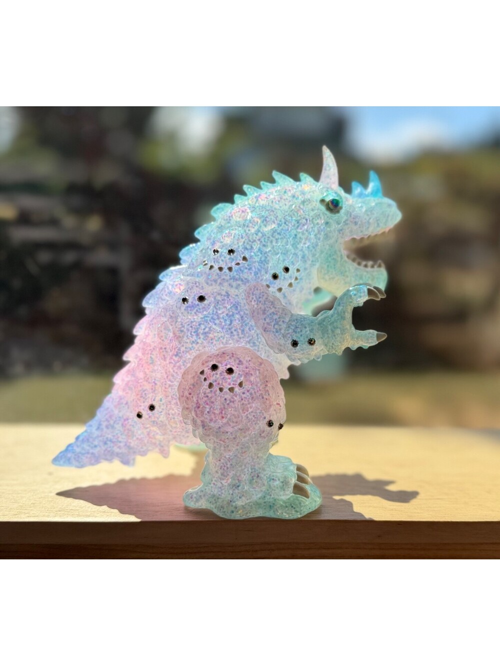 INSTINCTOY AURORA GLITTER 25cm Mini ICE VINCENT Figure! Brand new! GID USA Ship